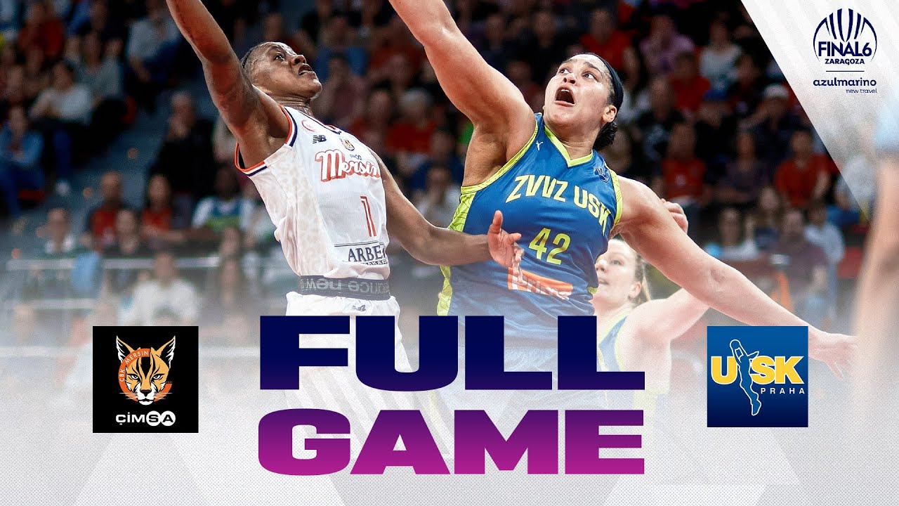FINAL | CIMSA CBK Mersin v ZVVZ USK Praha | Full Basketball Game | #EuroLeagueWomen 2024-25