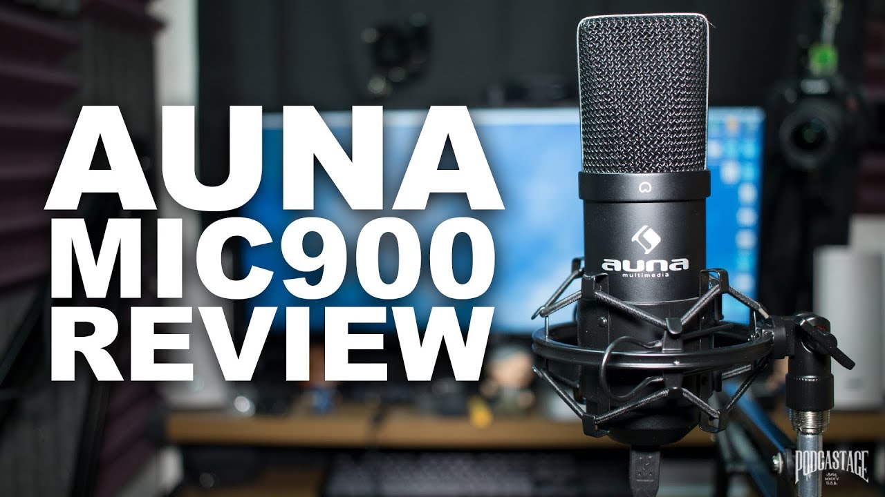 Auna MIC-900B USB Mic Review / Test