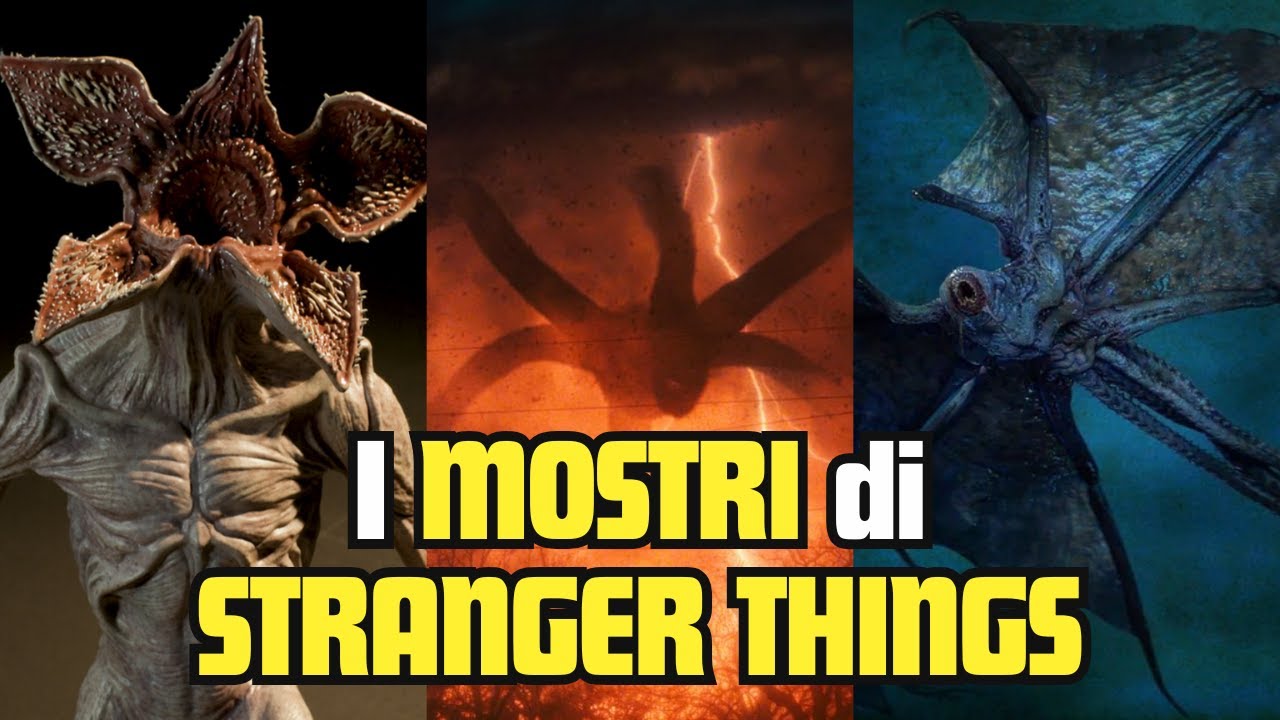 I MOSTRI di STRANGER THINGS (Demogorgone, Mind Flayer e altri)