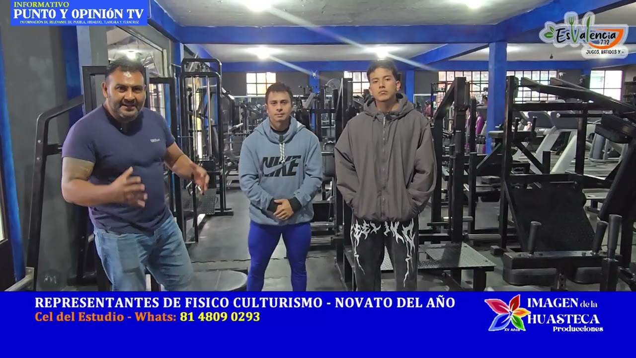 251211 Entrevistamos a Jorge y Noel, representantes de Fisicoculturismo Xicotepec - Novato del Año