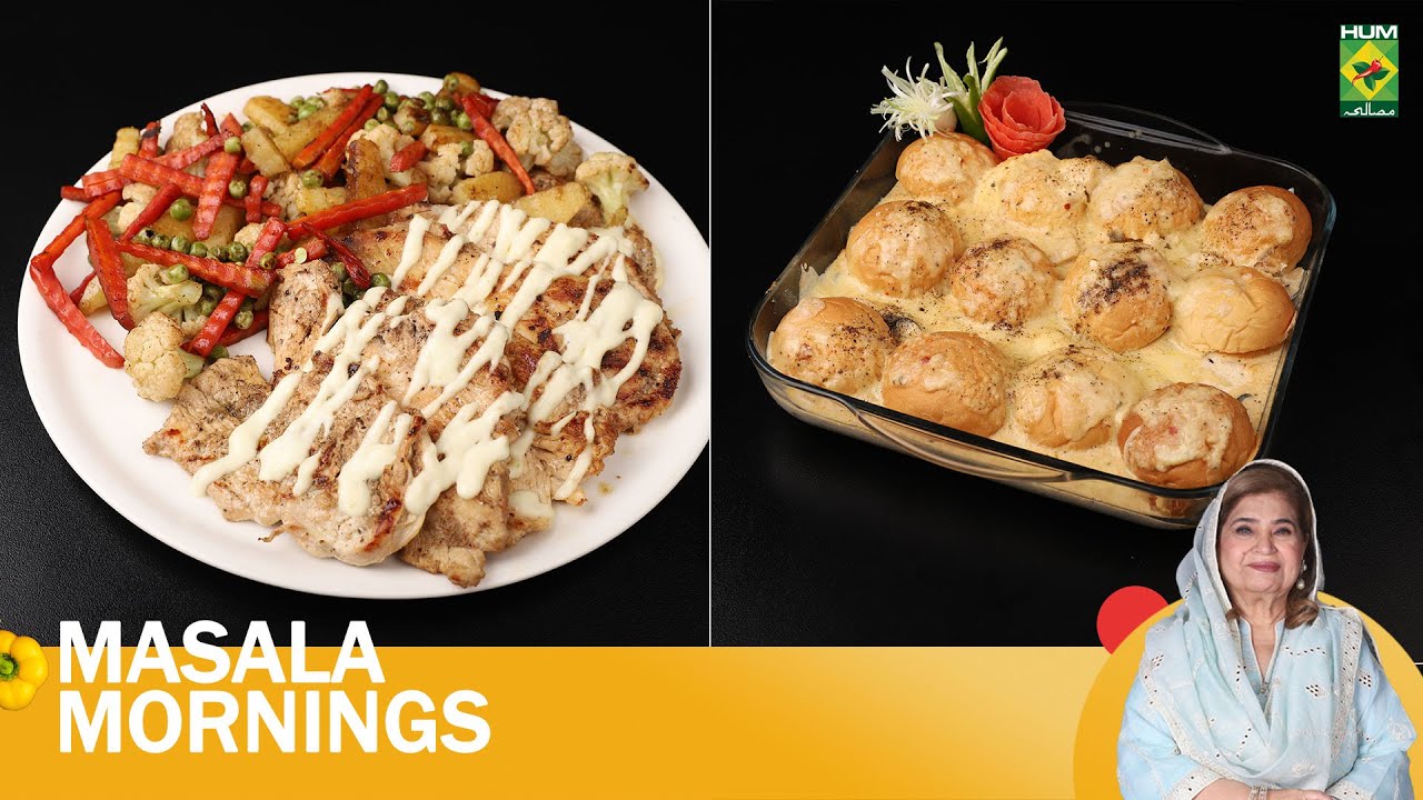 Chicken Alfredo & Grilled Chicken | Masala Mornings | Shireen | 8 May 2025 | Masala TV