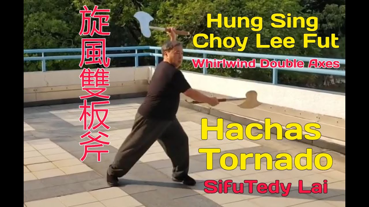 旋風雙板斧 Whirlwind Double Axes / Hachas Tornado de Hung Sing Choy Lee Fut