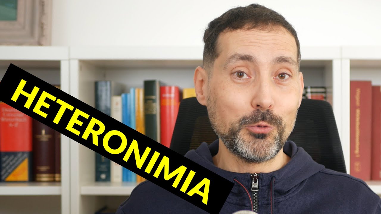 La heteronimia