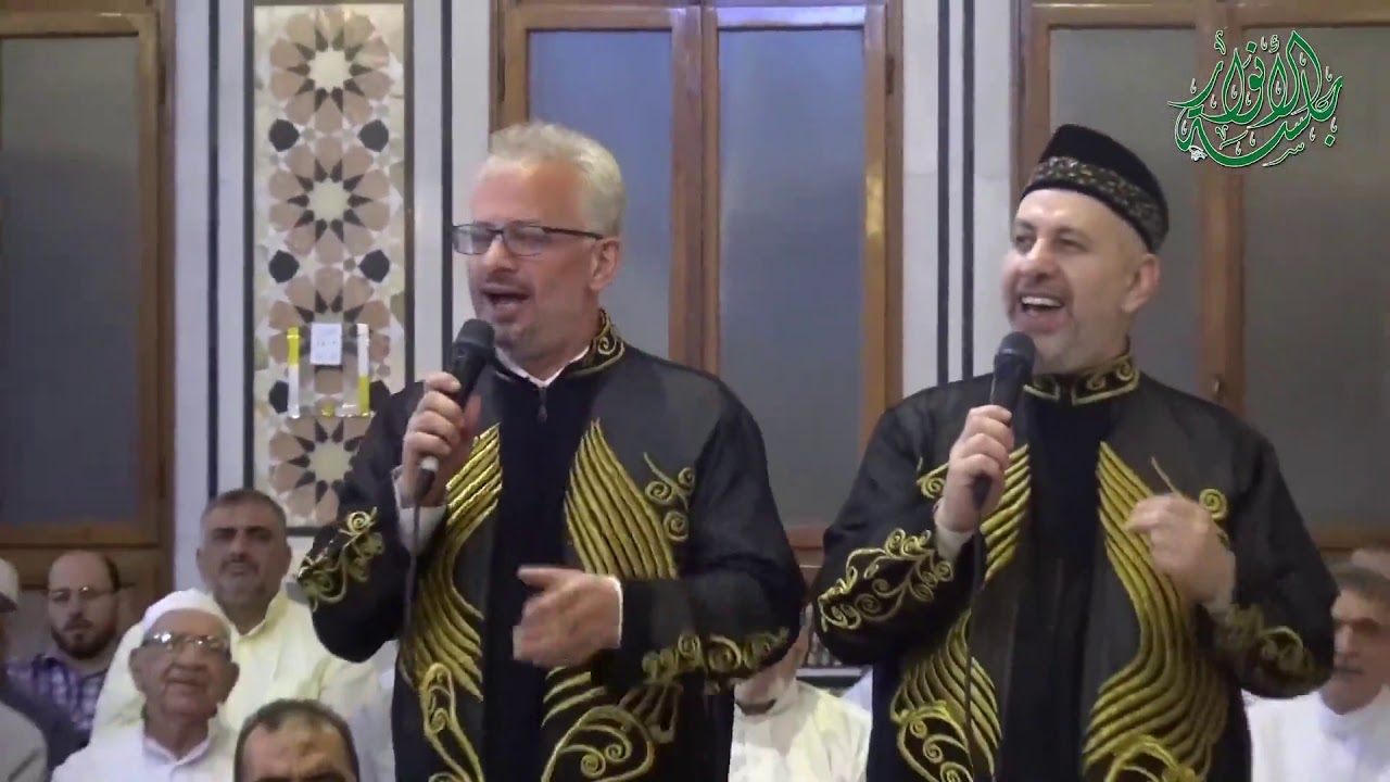 وصلة إنشادية رائعة / فرقة المادحين / أحمد ويوسف المزرزع / جلسة الأنوار / 13/7/2019