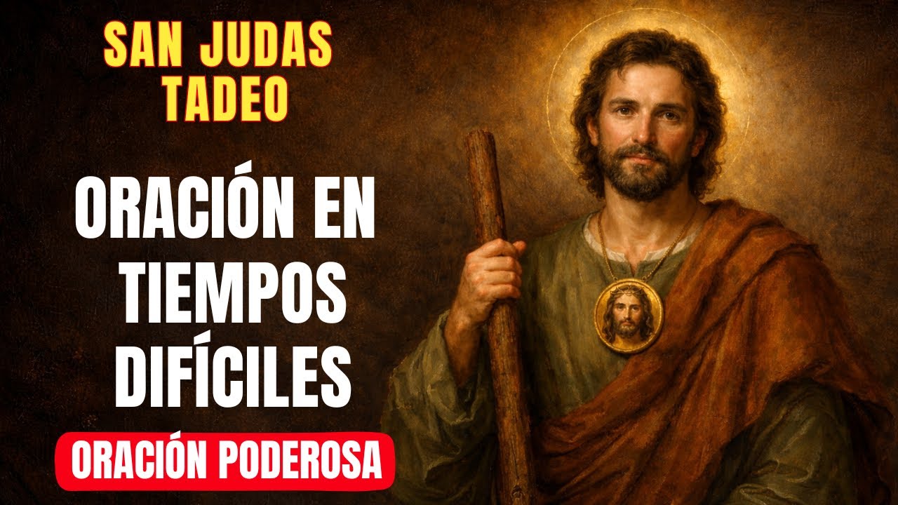 ¡REALMENTE FUNCIONA! 🙌 Oración a SAN JUDAS TADEO  para lo IMPOSIBLE y MILAGROS
