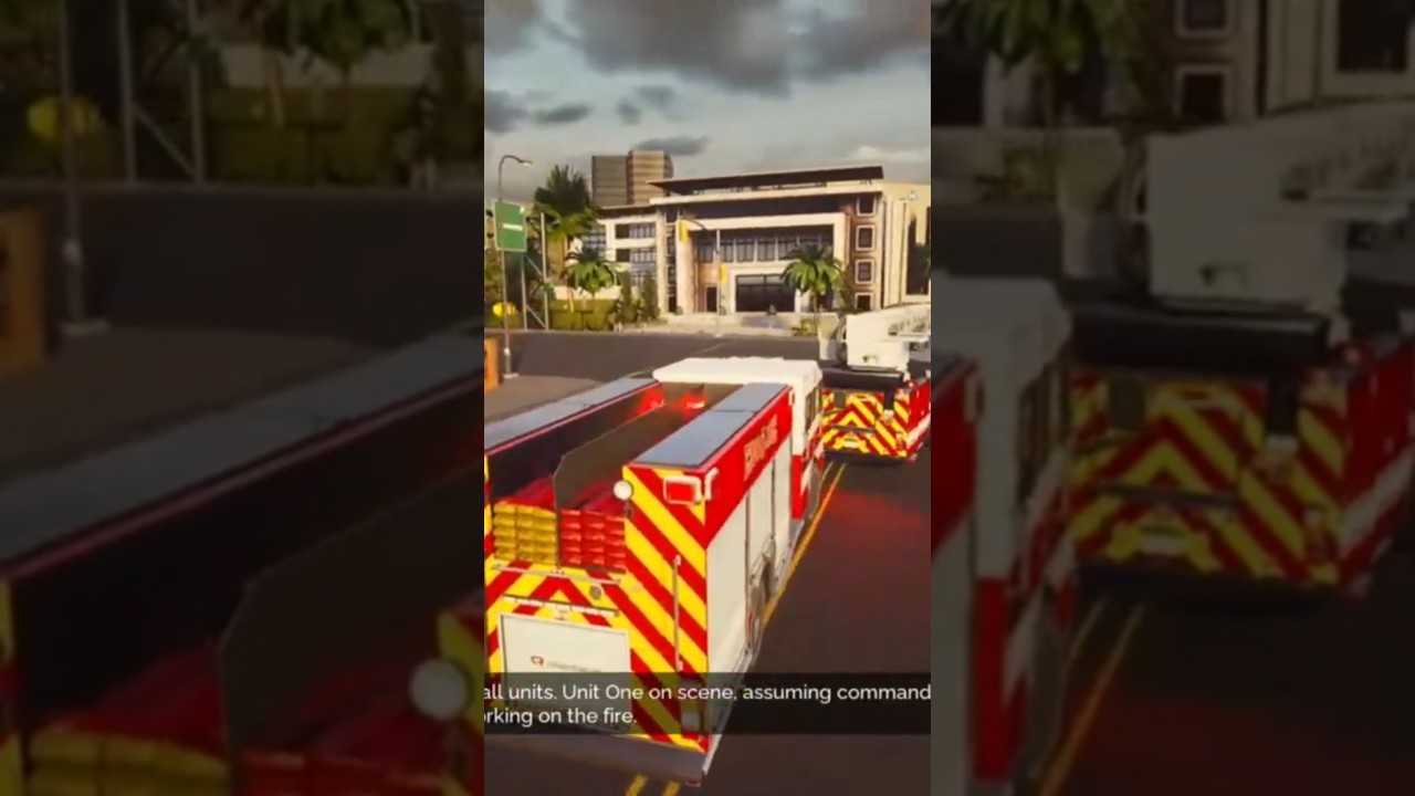 Fire Fighter Simulator - Fire Truck Garage Exit | First Response