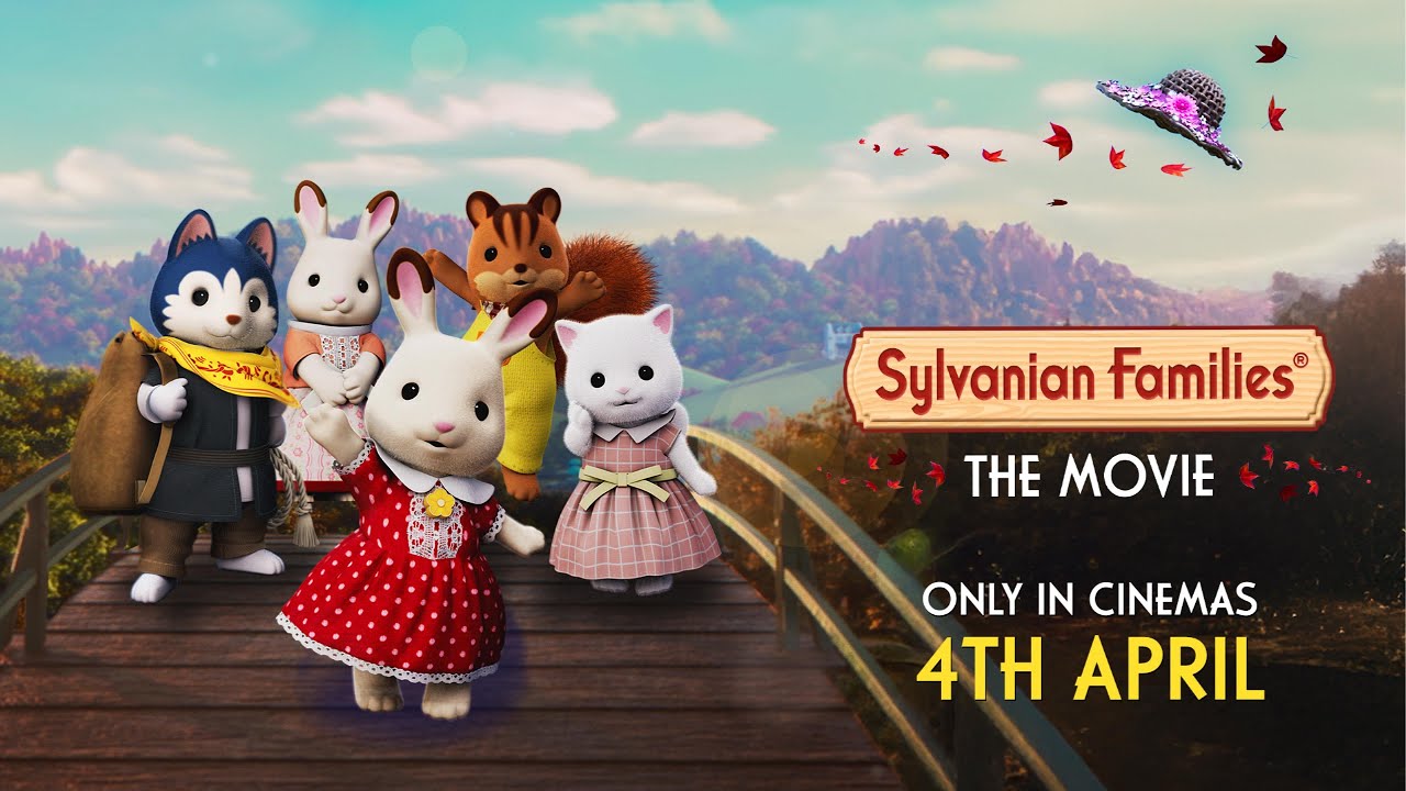 🎬 Sylvanian Families The Movie is coming to cinemas across the UK & Ireland on 4th April 2025! 🎟️🐻🐿️