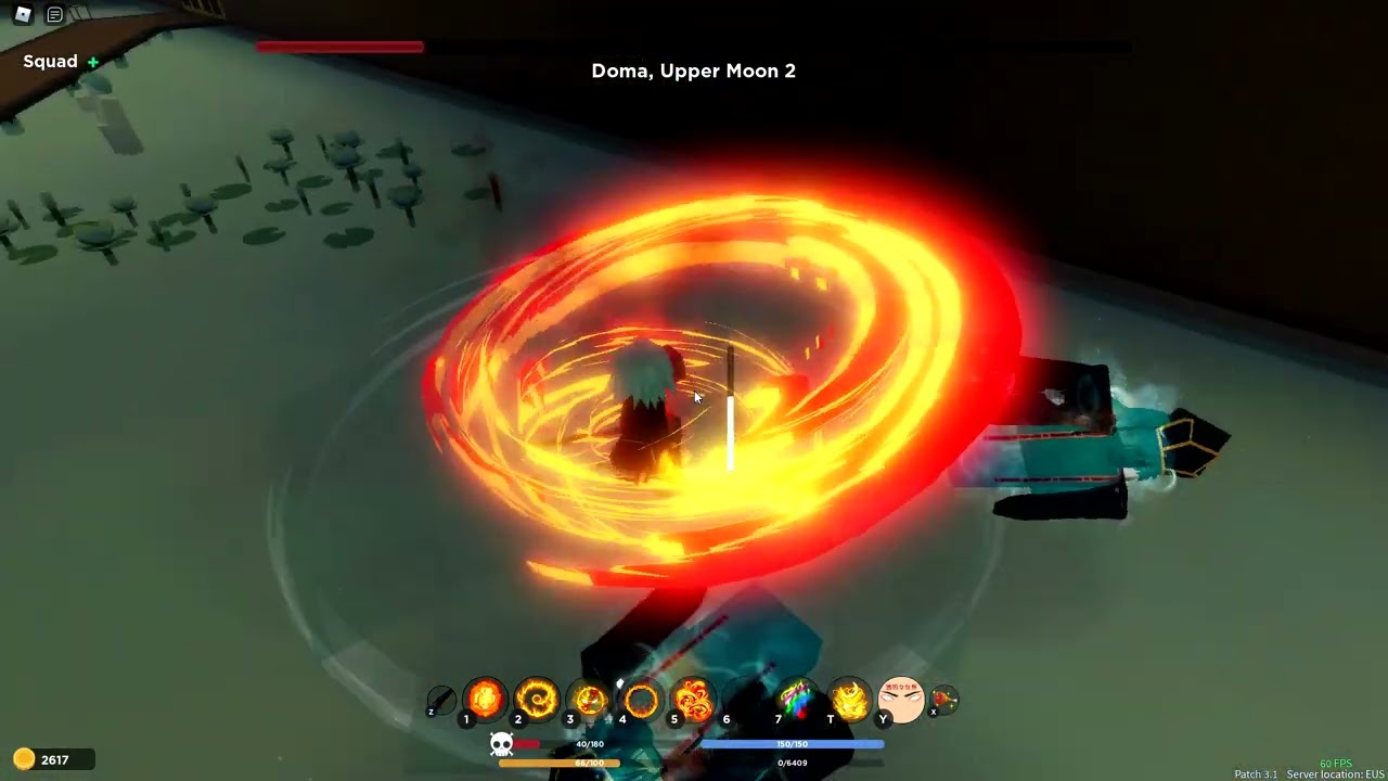 Infinity Castle solo with Sun Breathing (Demonfall)