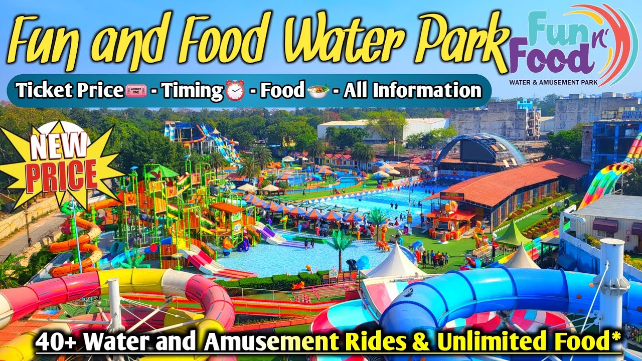 Fun and food water park delhi ticket price / Fun and food water park kapashera / Delhi water park