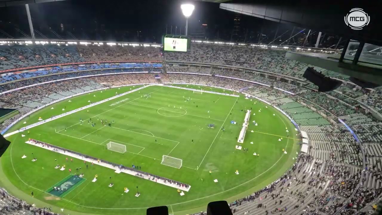 AFL Football to Soccer to AFL Timelapse