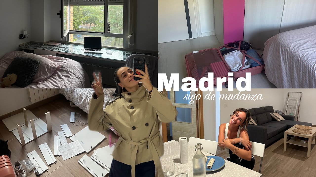 mi mudanza a Madrid || weekly vlog 