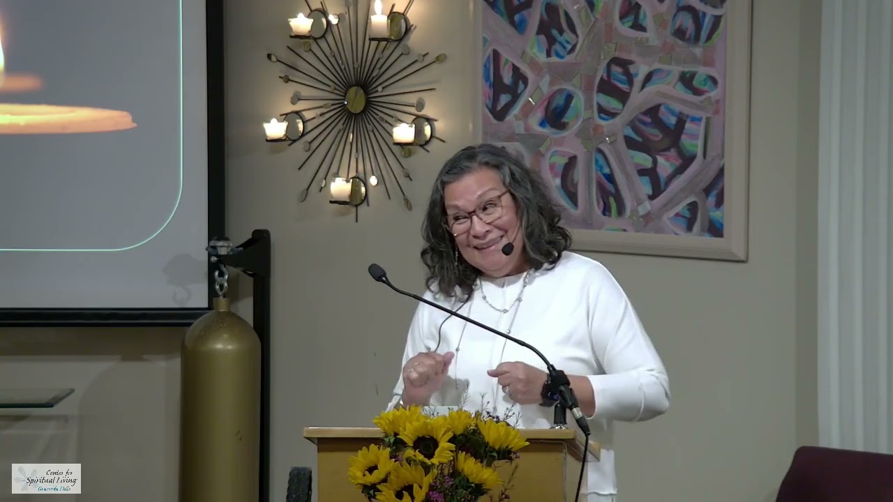 Mirna Morales RScP speaks at our 9:00am 3-8-2026