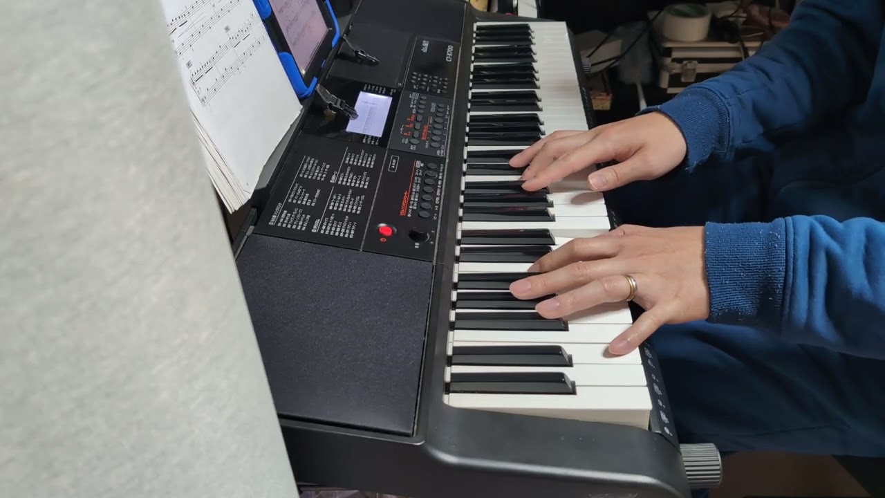キーボード初心者　練習　1550日目 Beginner Keyboard Practice Day 1550