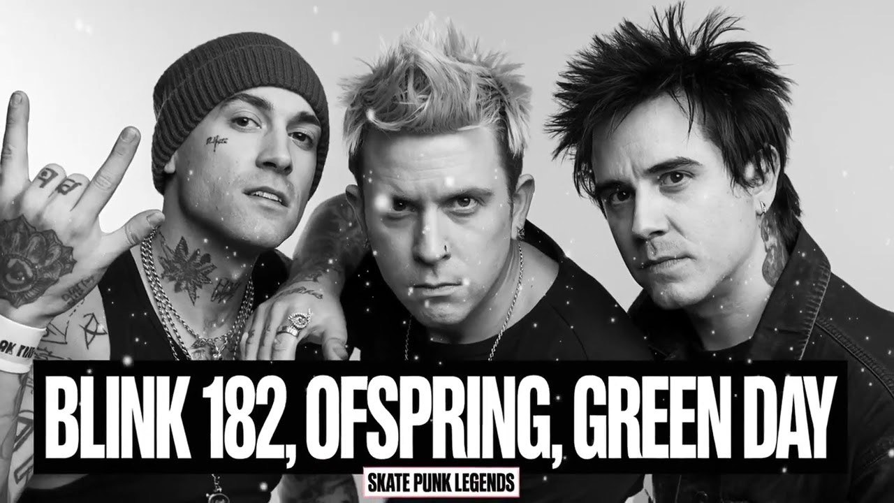 🔥 Legends Skate Punk – Punk Rock Remix [90s, 2000s]  Blink-182, The Offspring & Green Day AI Remix