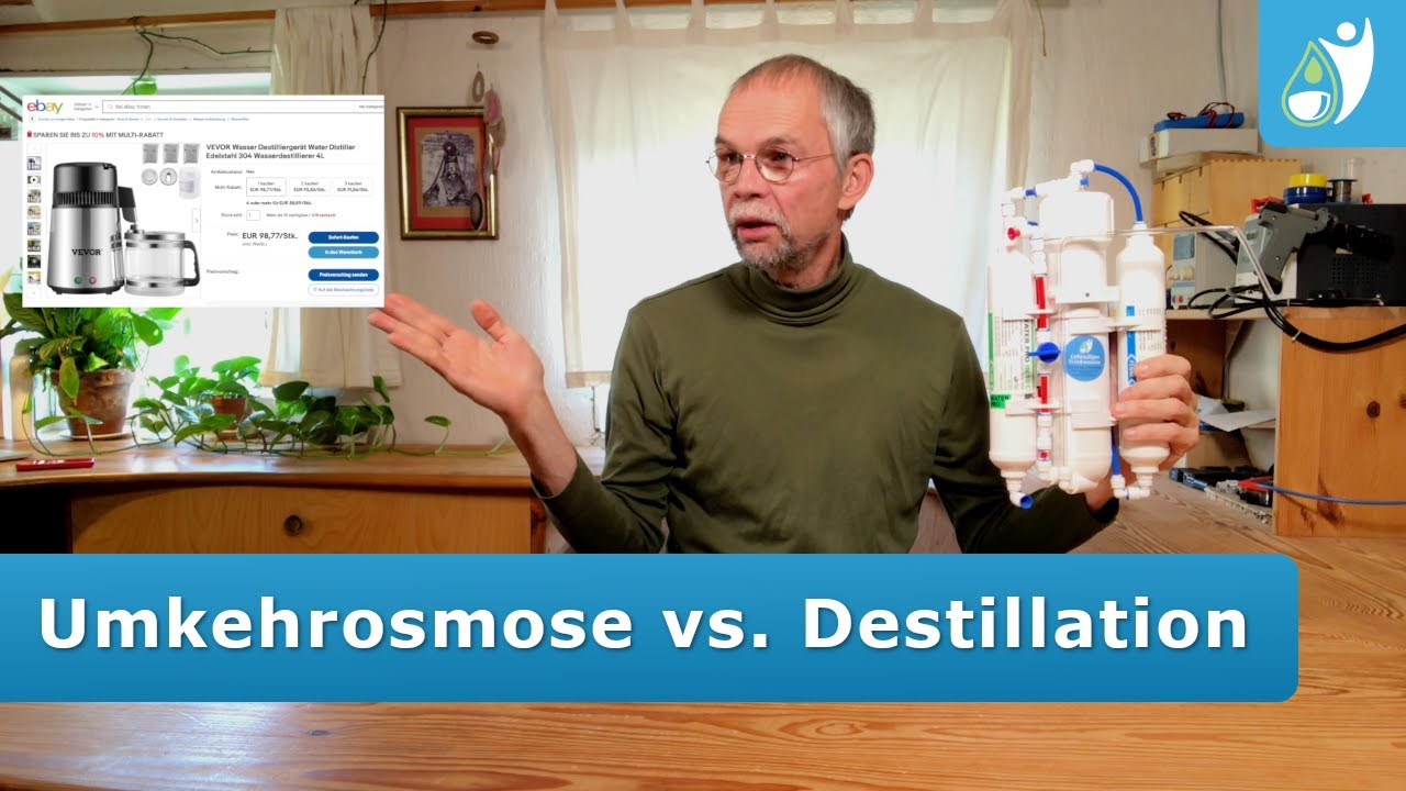 Was ist besser eine Osmoseanlage oder ein Destilliergerät?