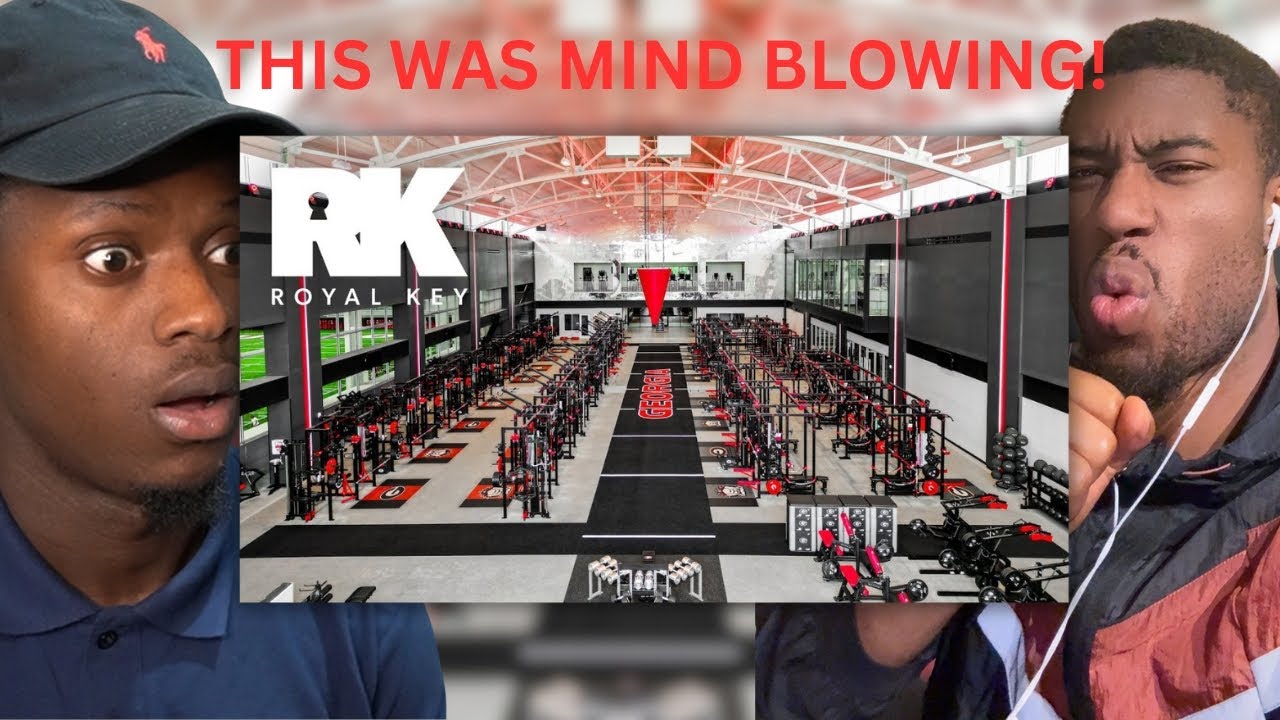 🇬🇧BRIT STUDENT ATHLETES REACTS TO - Inside the GEORGIA BULLDOGS’ $80,000,000 FOOTBALL Facility!