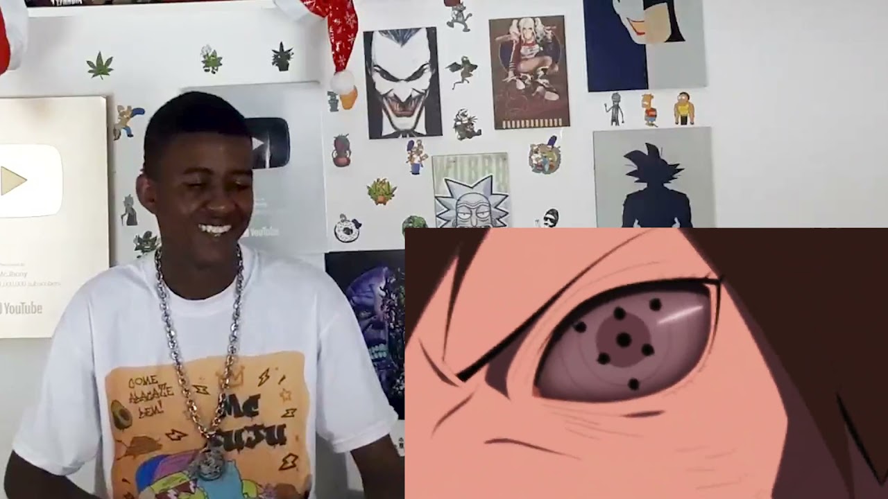 Jhony REACT  -  GOKU E VEGETA VS NARUTO E SASUKE - Duelo de Titãs