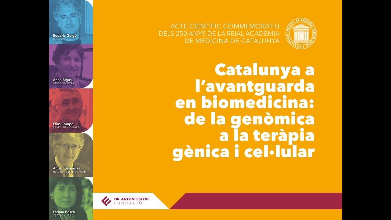 Catalunya a l'avantguarda en biomedicina: de la genòmica a la teràpia gènica i cel•lular