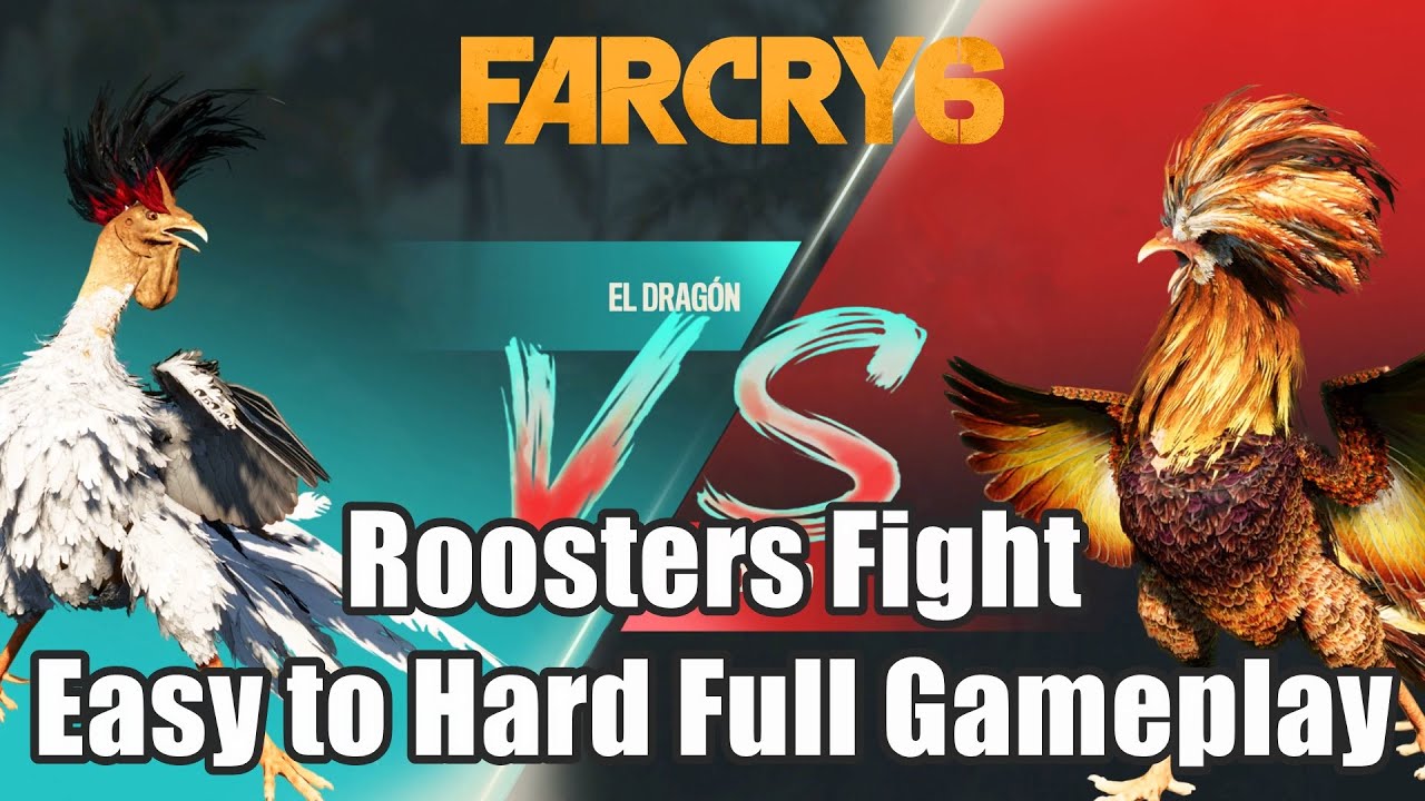 Far Cry 6 PS5 l Roosters Fight - Cockfighting  Noob to Pro Full Gameplay HD 1080p