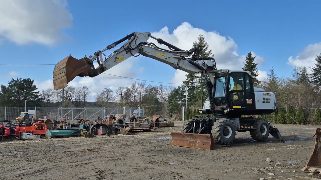 JCB JS175WTT4I KOPARKA KOŁOWA 2018R. KM MASZYNY BUDOWLANE WWW.KMRENT.PL 56-300 MILICZ