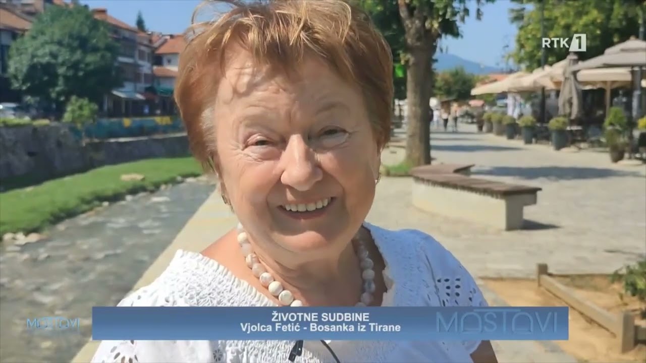 Vjolca Fetić - Bosanka iz Tirane (RTK1, Mostovi, 16.08.2024)