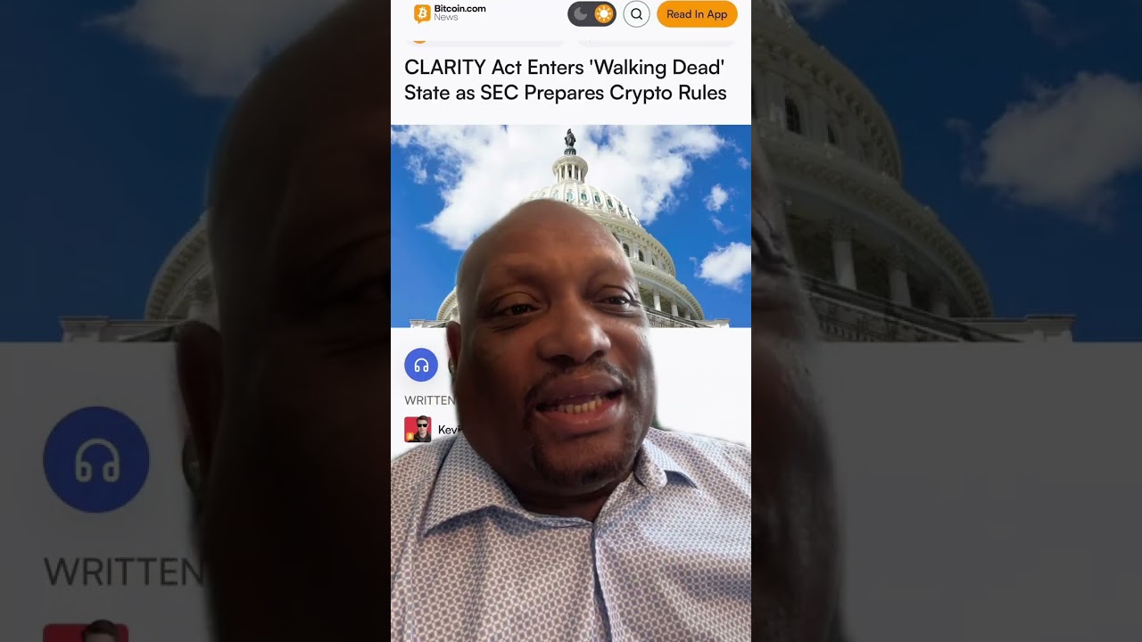 SEC ускоряет разработку криптоправил, так как не ожидает принятия закона Clarity Act в сентябре
