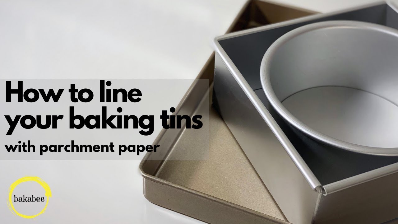 How to line baking pans with parchment paper | Baking tips | Cake liners | NO HASSLE at all!