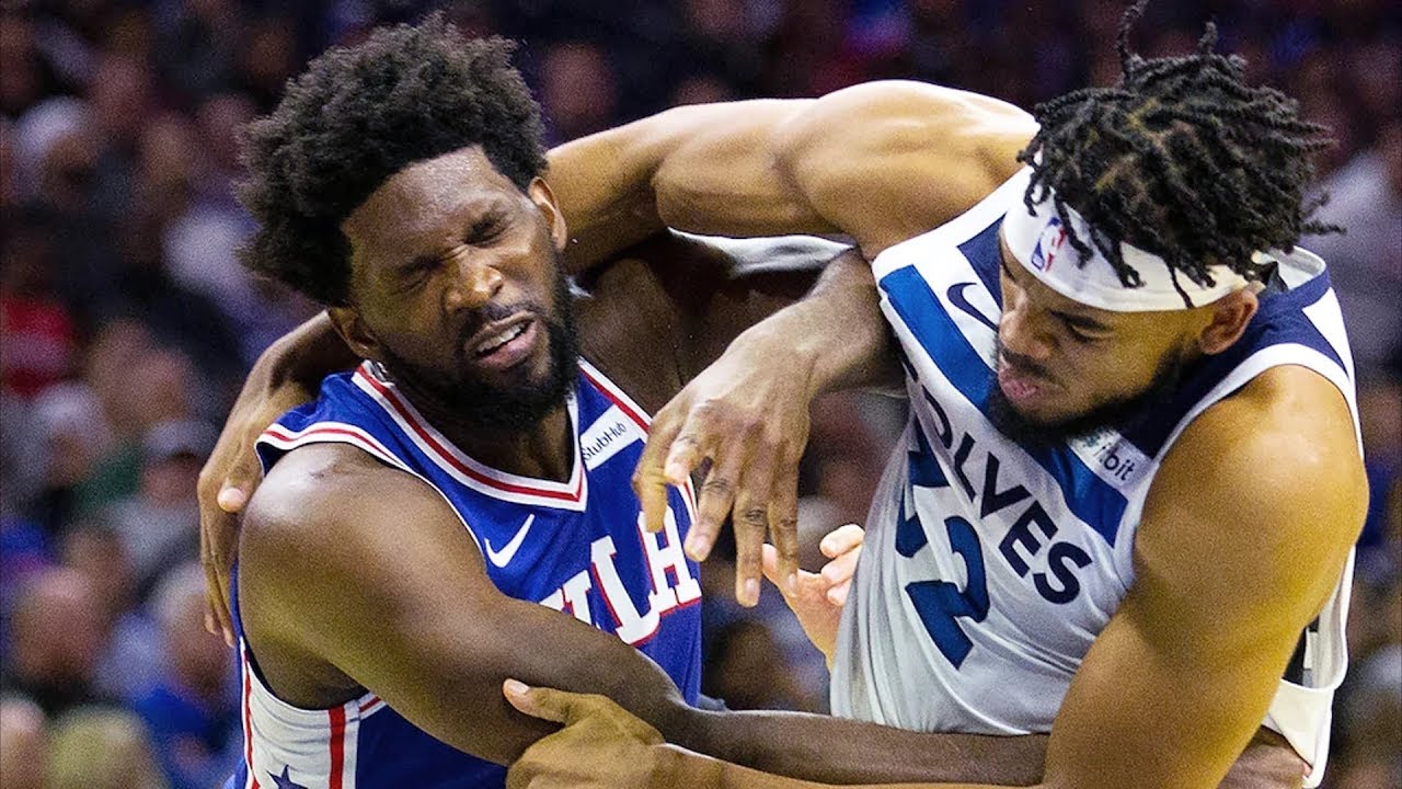 Joel Embiid, Karl Anthony Towns Ejected! 2019-20 NBA Season