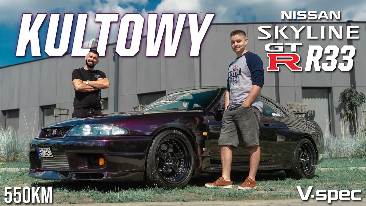 Nissan Skyline GTR R33 - Japoński DREAM CAR !! - Supra KILLER ?!