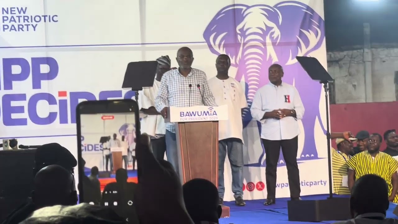 EC declares Bawumia winner of NPP Primaries and contestants, Akuffo Addo and Dr. Bawumia speak 🗣️ 
