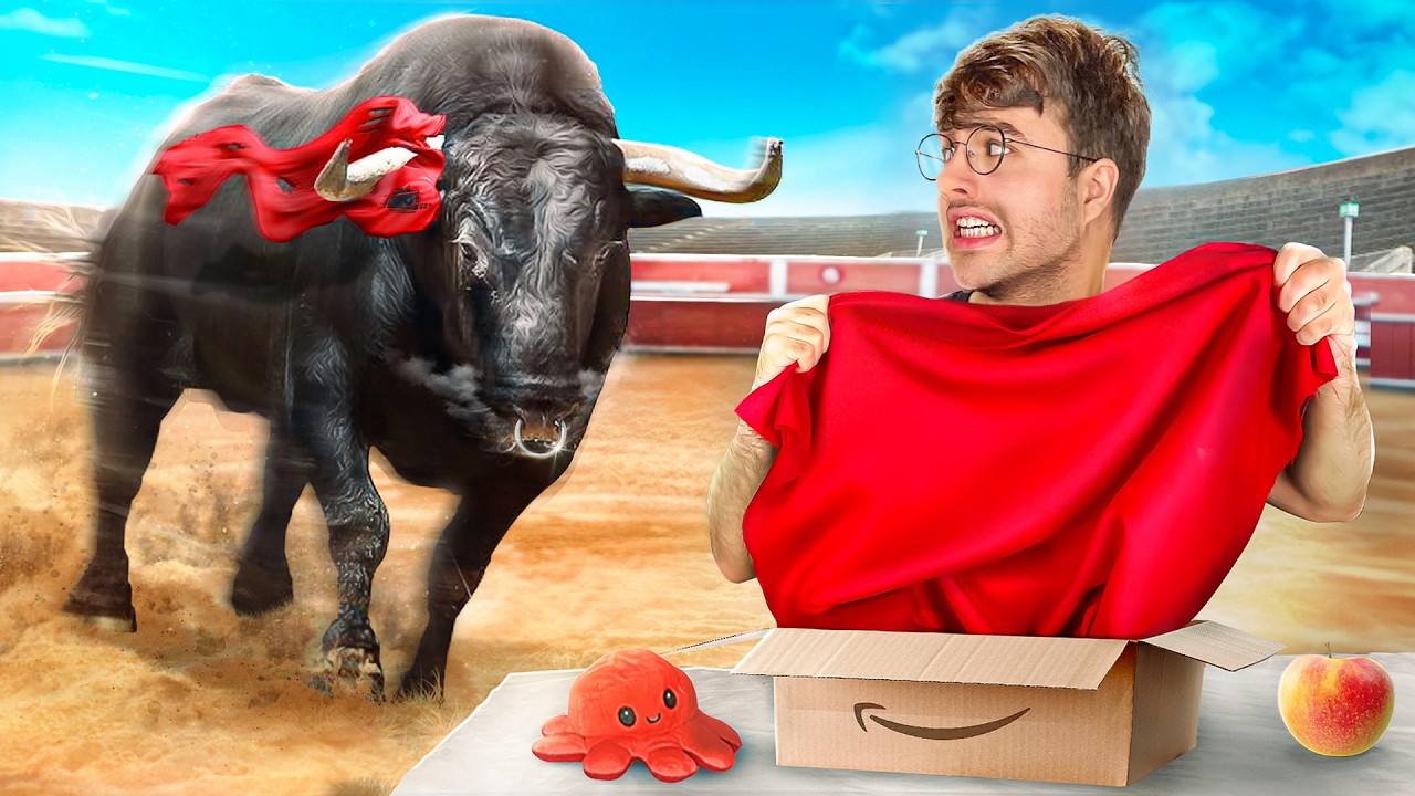 Ich &ouml;ffne Fanpost neben WILDEN Stieren