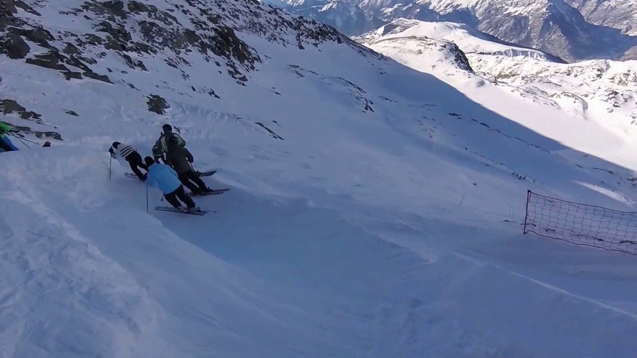 Alpe d'Huez 2017 - Falling on the Tunnel - twice!