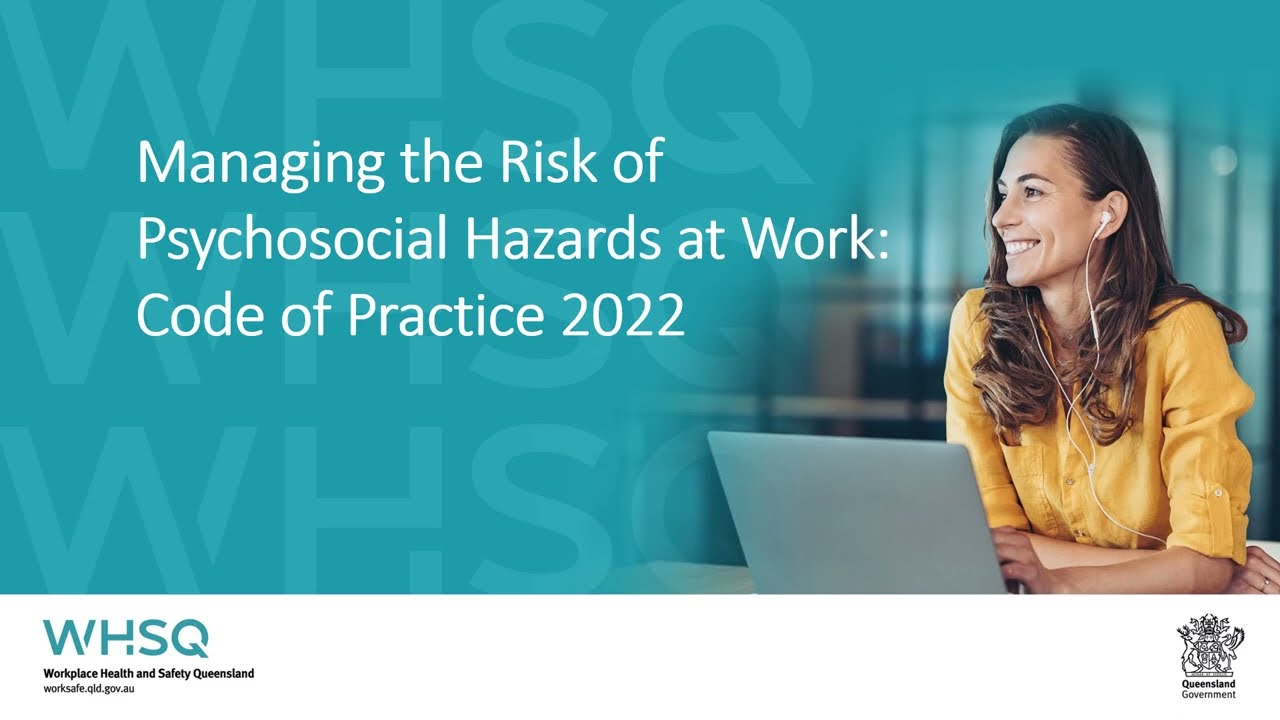 Managing the risk of psychosocial hazards at work code of practice - toolbox talk
