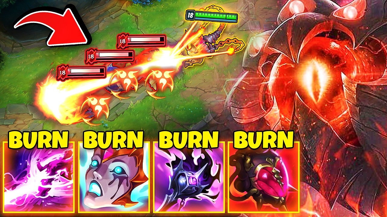 Velkoz but my laser applies 4 burns and melts your entire team