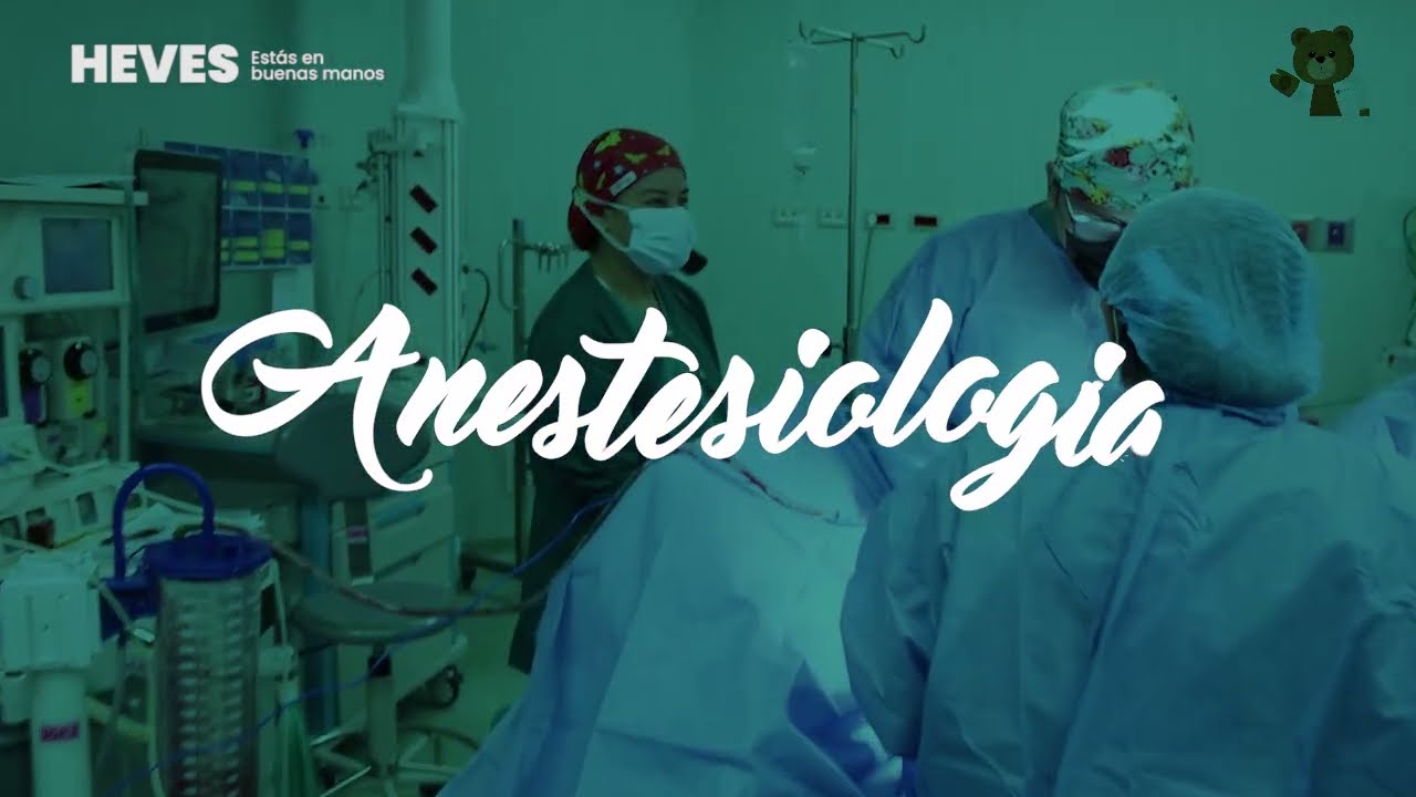 Lo que significa anestesiología