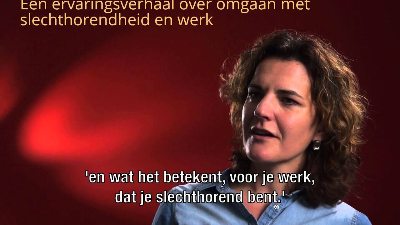 Een ervaringsverhaal over omgaan met slechthorendheid en werk,