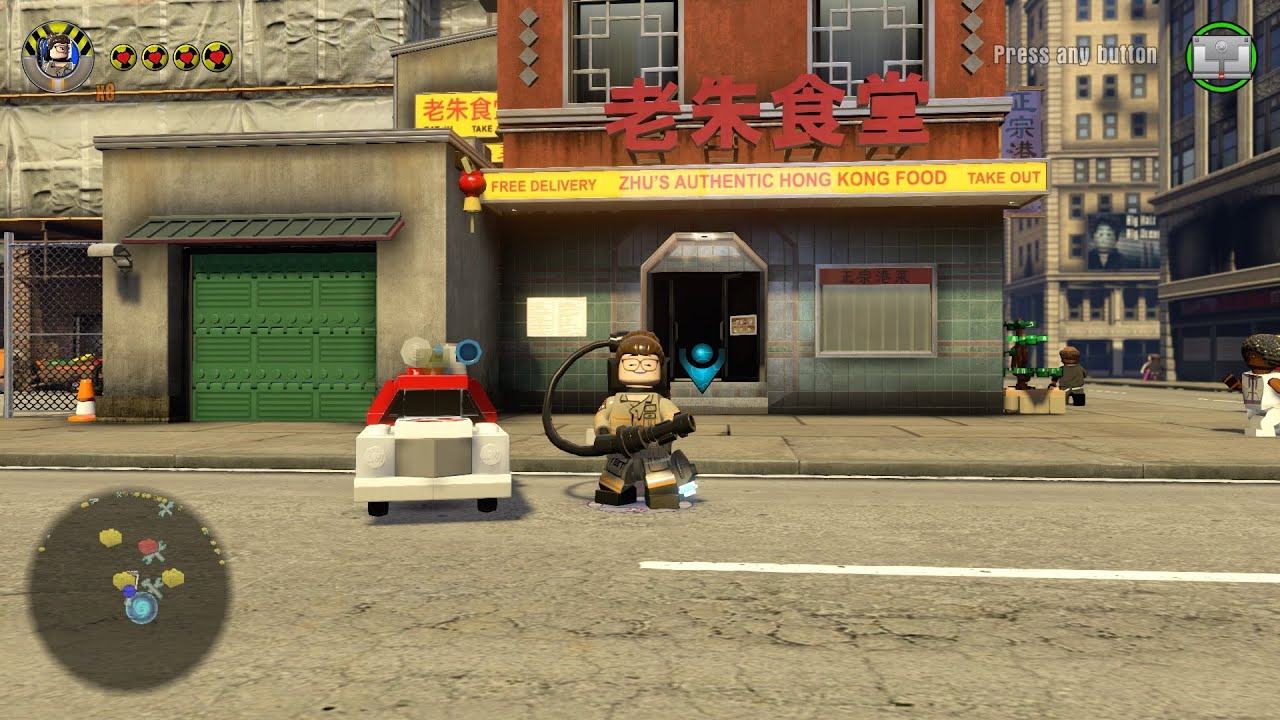 Lego Dimensions 100% Playthrough - Ghostbusters 2016 Story Pack Part 1