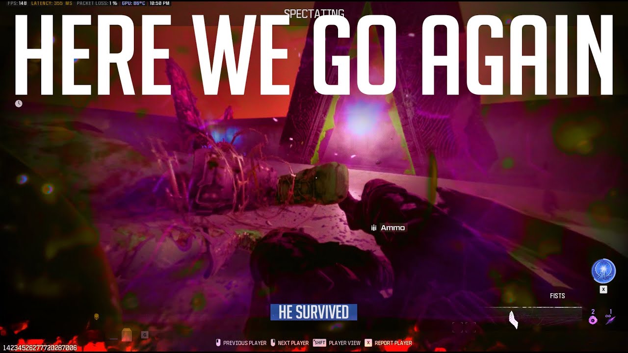 I think he survived in the end😱😂🤣🤪😁 💀 | CoD MW3 Zombies #MWZ