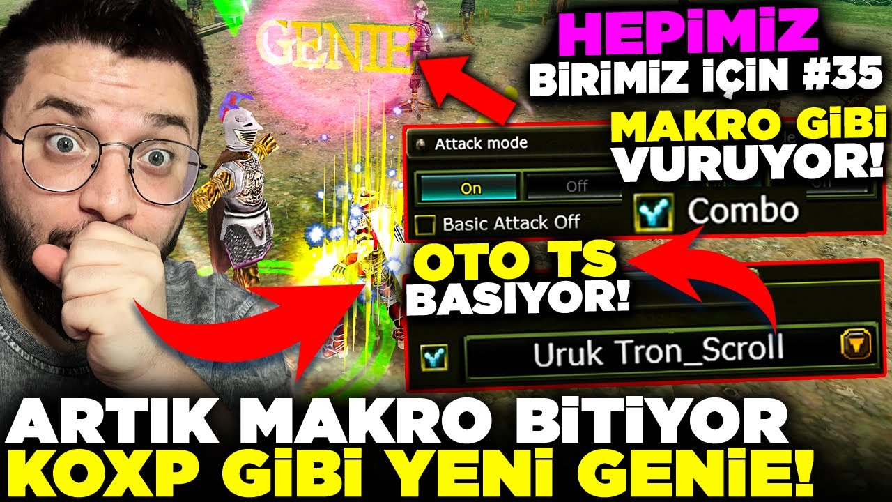 MAKROYU BİTİRECEK G&Uuml;NCELLEME! GENİE ARTIK KOXP GİBİ! | HEPİMİZ BİRİMİZ İ&Ccedil;İN #35 | Knight Online