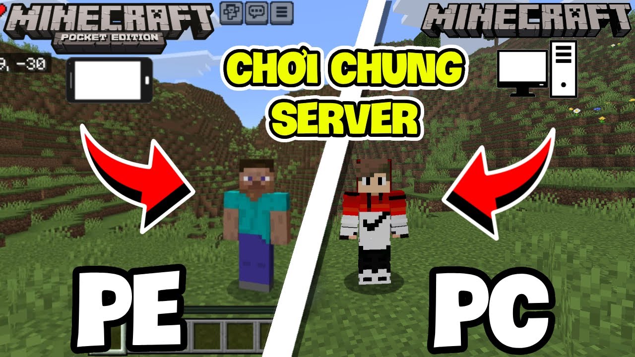 Cách Tạo Server Cho Minecraft PE Và PC Chơi Chung Cùng Bạn Bè Siêu Đơn Giản Free 100% | GainG