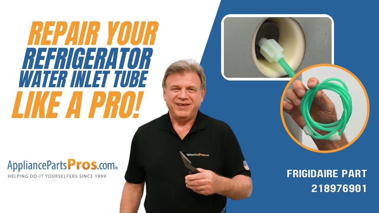 How To Replace: Frigidaire/Electrolux Refrigerator Water Inlet Tube 218976901