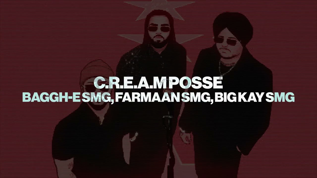 c.r.e.a.m posse - baggh-e smg, farmaan smg, big kay smg ( slowed & reverb )