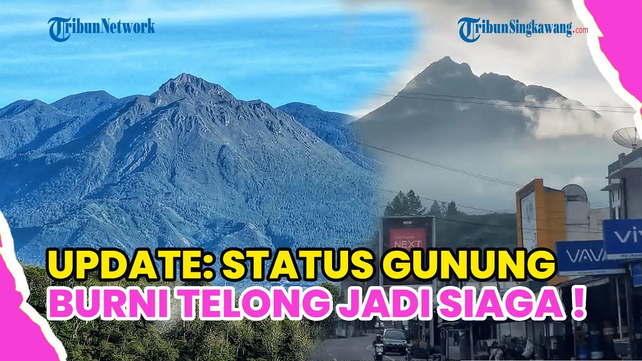 GUNUNG BURNI TELONG ACEH NAIK STATUS MENJADI LEVEL III (SIAGA) !