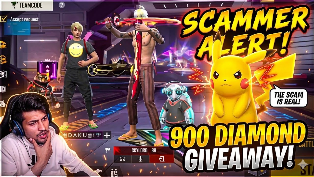 skylord live funny moment 900 diamond giveaway