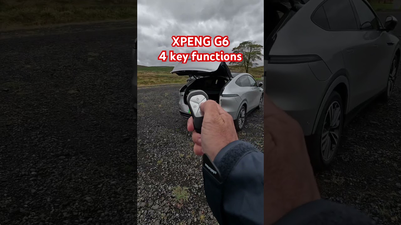 Функции клавиш XPENG G6 #xpeng