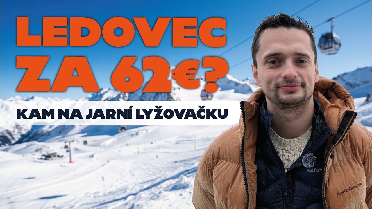 Kde lyžovat na jaře? 🏔️ 6 TOP ledovců od 62 € do 83 €