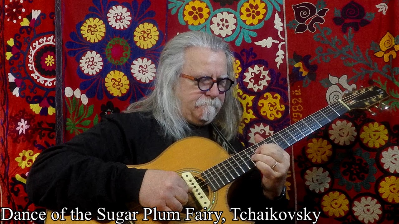 Dance of the Sugar Plum Fairy by Tchaikovsky arranged for solo guitar by Tim Sparks.