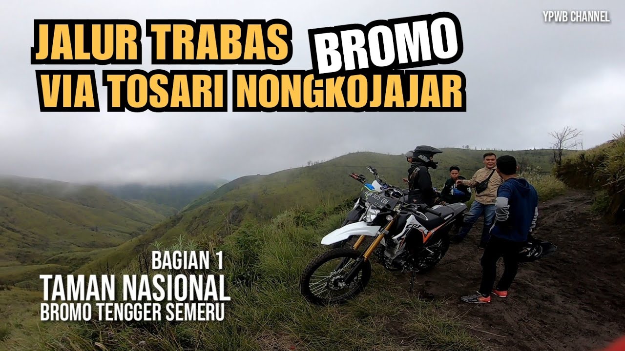 Jalur Trabas Bromo (Bagian 1) - Dari Jabung Malang Via Tosari Pasuruan ke Padang Savana