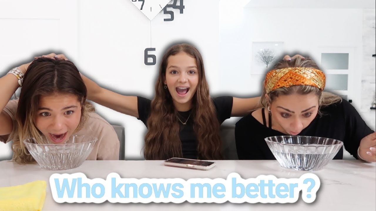 WHO KNOWS ME BETTER ? MOM vs SISTER
