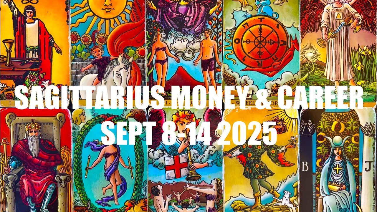 SAGITTARIUS 🤑 BECOMING THE MONEY AUTHORITY ! 💼 MONEY & CAREER TAROT 🔮SEPT 8-14 2025